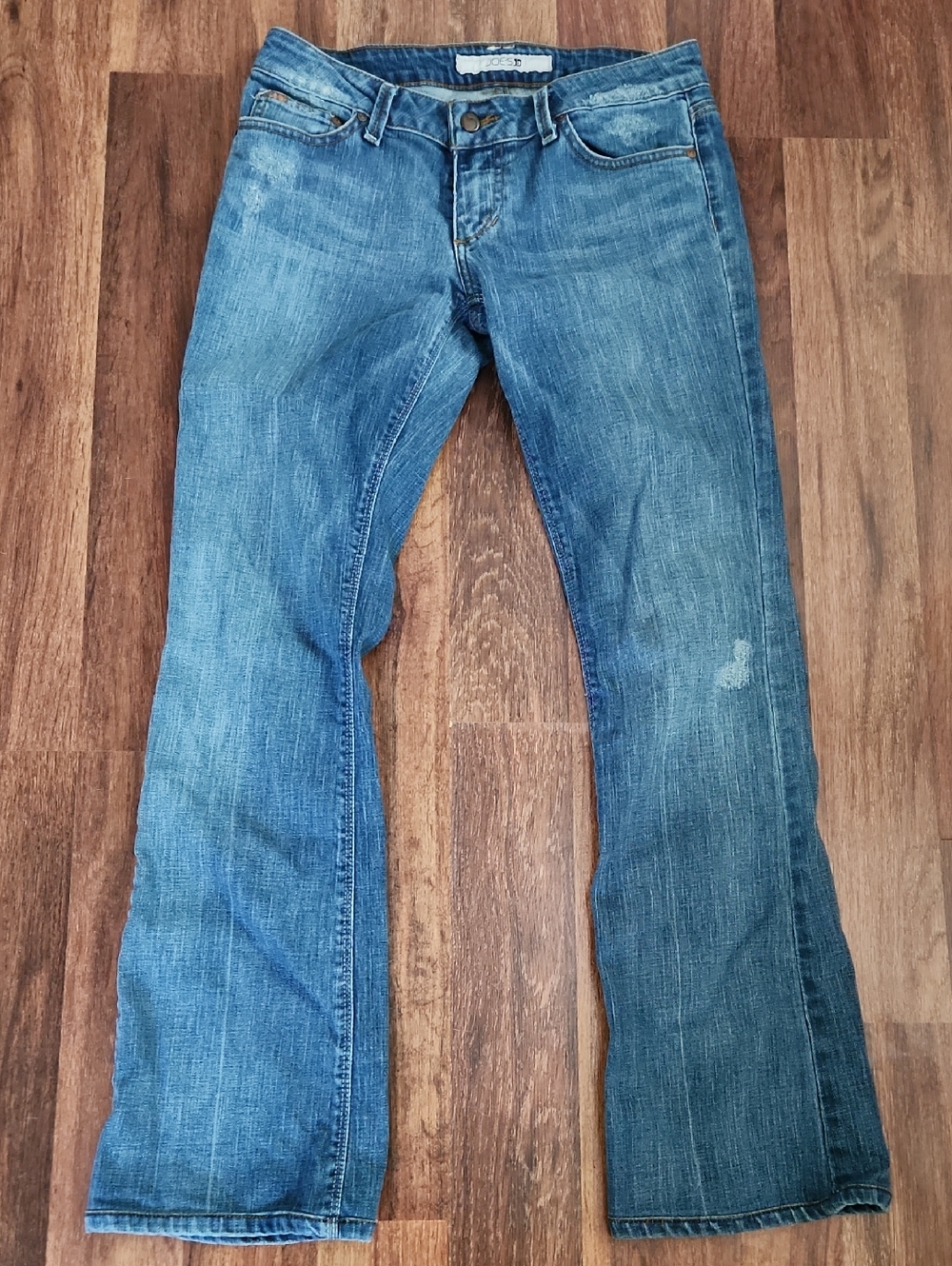 Joe's Jeans Lightly Distressed Lowrise Bootcut Jeans Size 29